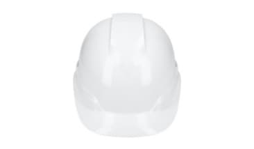 Casco de seguridad ventilado, ajuste de matraca. |Blanco 