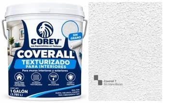 Texturizado Coverall Sin Grano Blanco