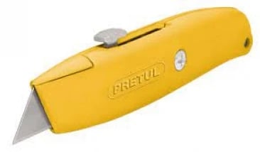 Cutter Retractil Metalico Pretul |Metálico