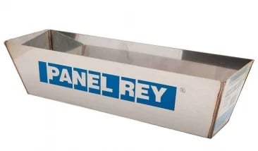 Charola Acero Inoxidable Panel Rey|12.in