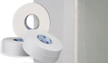 Cinta de Papel para juntas Panel Rey Perfacinta|5.3 x 76 Mts