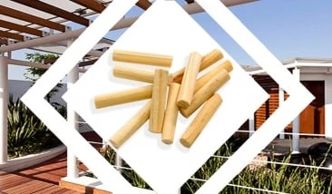 Taquete de Madera |1/4 100 piezas