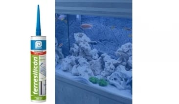 Silicon Para Peceras Ferre silicón Pennsylvania |Cartucho 280 ml