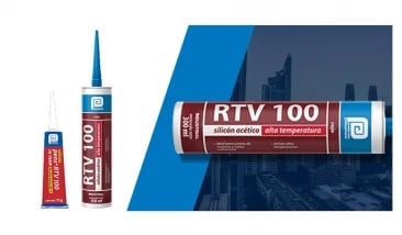 Silicon Alta Temperatura RTV 100 Pennsylvania |Cartucho Negro 300 ml