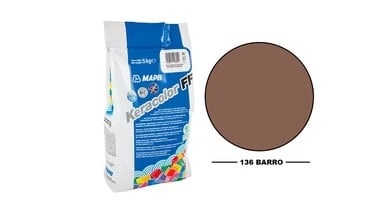 Boquilla Junteadora Keracolor FF | 136 Barro 5 kg