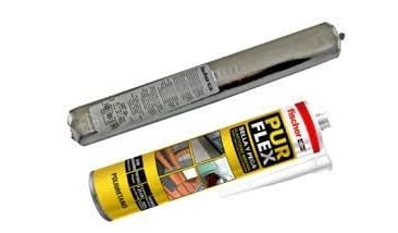 Sellador de Poliuretano Purflex Salchicha Fischer |Negro 600 ml