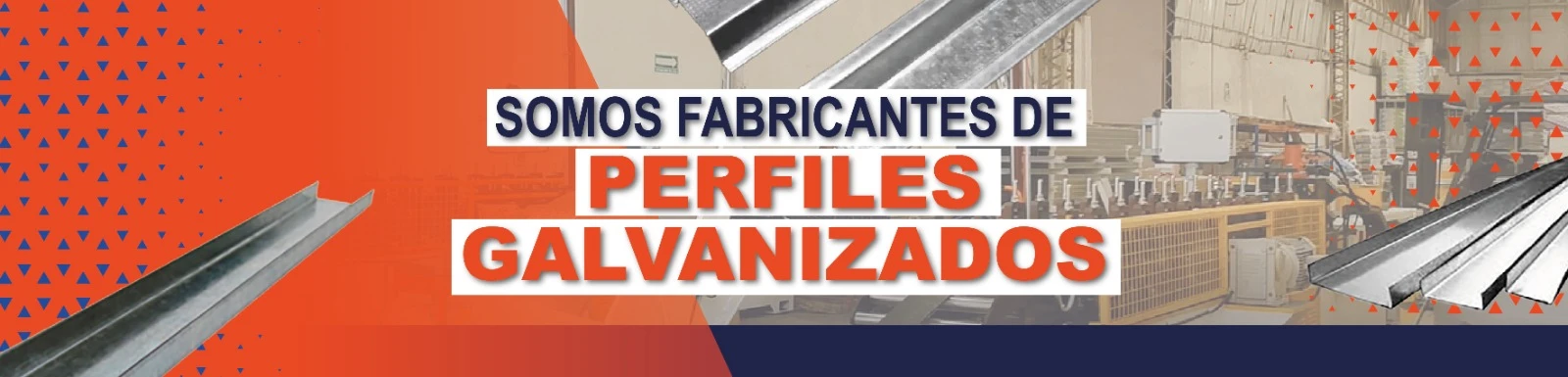 Somos fabricantes de perfiles para muros y plafones